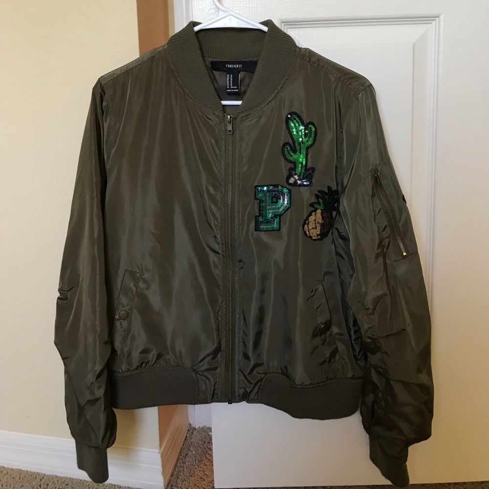 bomber jacket - Forever 21